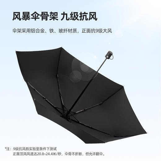 法国MC marieclaire全自动雨伞太阳伞晴雨两用伞防晒便携遮阳伞 商品图3