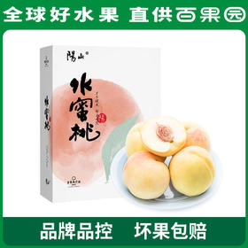 PAGODA百果园阳山水蜜桃8粒礼盒装（单果200g+）