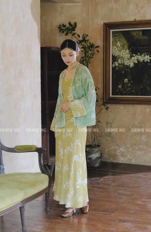 【门店同款】ENJOY夏季云敛-江南玉露吊带裙 158546687 商品图12