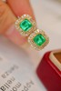 1.5ct 祖母绿耳钉 商品缩略图1