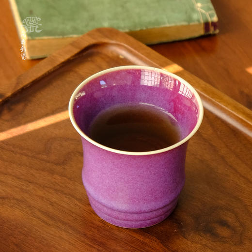 问鼎钧瓷梦鼎系列精工竹节杯 商品图2
