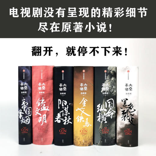 大秦帝国青春版系列（套装共6册） 孙皓晖著 战国时期 历史小说 商品图3