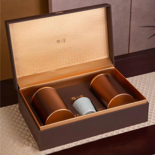 尊享皮盒【钛合金2圆罐•咖】105元一套 /共12套 商品图1