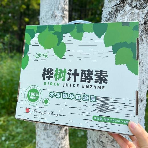 【酵素特价活动】白桦树汁酵素原液益生菌饮料200ml*6瓶整箱 商品图3