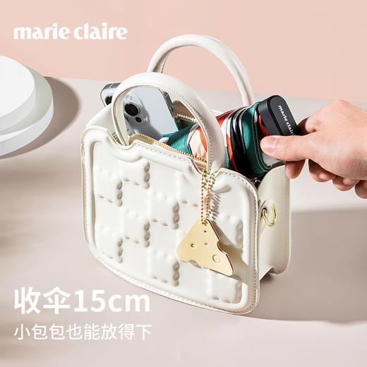 法国MC marieclaire遮阳伞防晒伞防紫外线晴雨两用六折口袋伞超轻 商品图3
