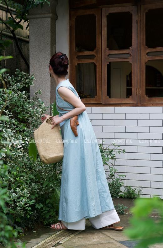【门店同款】ENJOY夏季自然-A摆背心裙 158543152 商品图1