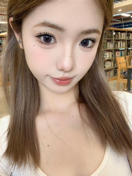 ginomii 半年抛 浆果分子/时光机/小苏打 14.2mm 紫/灰/棕拍下即为一副两片 商品图3