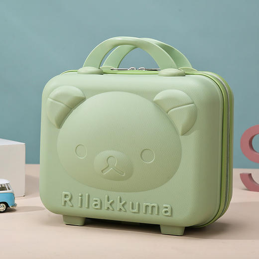 【日常轻装旅行！手提化妆箱】行李箱14寸化妆箱伴手礼旅行箱小熊迷你箱手提包礼盒，小巧靓丽，化妆品轻松收纳。ry 商品图6