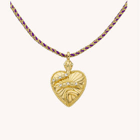 北京仓｜MYA-BAY-TENDRE POISON-爱心 锆石 项链［比利时设计师］