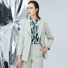 EITIE爱特爱秋季新款时尚通勤干练显瘦翻领西装外套女7503207 商品缩略图3