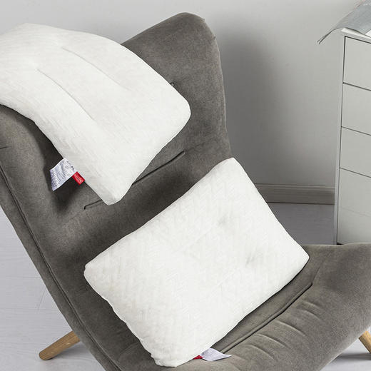  红蜻蜓枕头泰国天然枕芯橡胶舒适防螨乳胶颗粒枕HQT-3021 商品图3