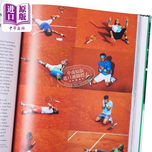 【中商原版】网球 终极书籍 英德双语 Tennis The Ultimate Book 英文原版 PETER FEIERABEND 网球历史户外运动明星 商品图3