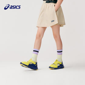 ASICS/亚瑟士童装2024女童夏季舒适运动短裙防走光防紫外线裙子