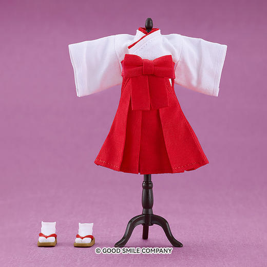 【GSC现货】粘土娃 狸猫巫女 优衣/服装套组 商品图1