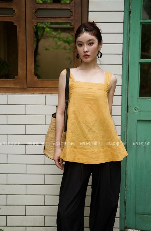 【门店同款】ENJOY夏季多巴胺后蝴蝶结上衣 158401672 商品图1