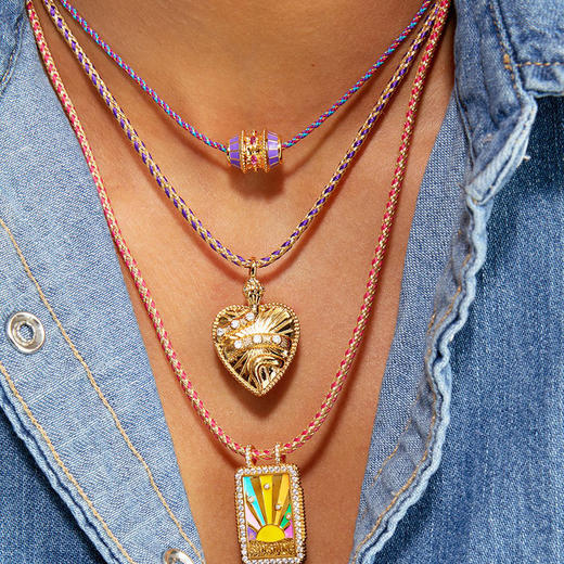 北京仓｜MYA-BAY-TENDRE POISON-爱心 锆石 项链［比利时设计师］ 商品图3