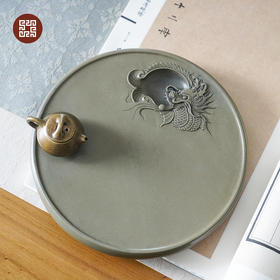 易水砚·金鳞际遇砚台