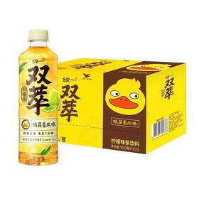 统一双萃柠檬茶鸭屎香风味500ml*15瓶