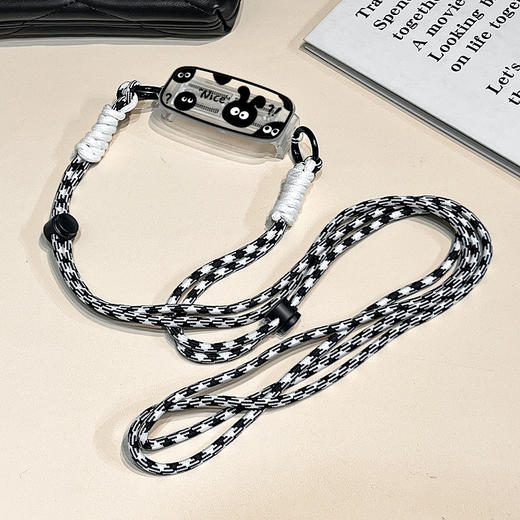 夏日ins风网红【背夹斜挎适用手机壳链条挂绳】通用挂脖可拆卸可调节手机挂绳 商品图10