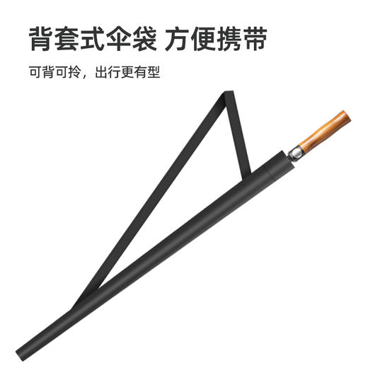 法国MC marieclaire雨伞男士晴雨两用太阳伞自动雨伞大号黑色雨伞 商品图8