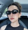 重磅无补！缪猫眼墨镜   方脸圆脸  复古太阳镜猫眼墨镜 商品缩略图0