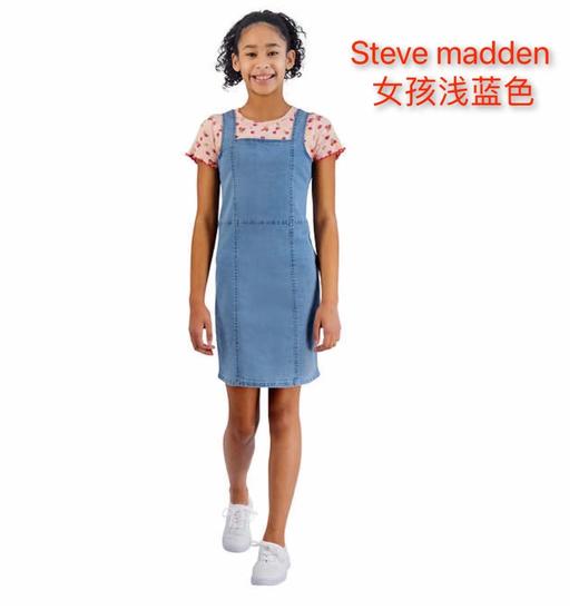 Steve madden女孩短袖➕牛仔背带连衣裙，特价189元/2件装 美国代购，无中文标签，介意慎拍! 商品图4