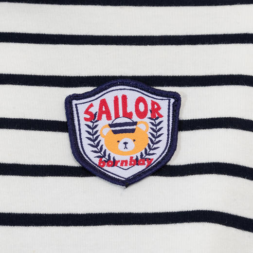 贝贝怡童装男童长袖t恤翻领POLO衫纯棉春秋新款儿童打底上衣秋装ZB3DS033 商品图4