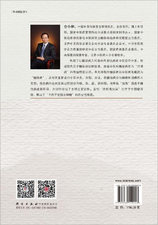 糖尿病并发症中医诊疗学 商品图1