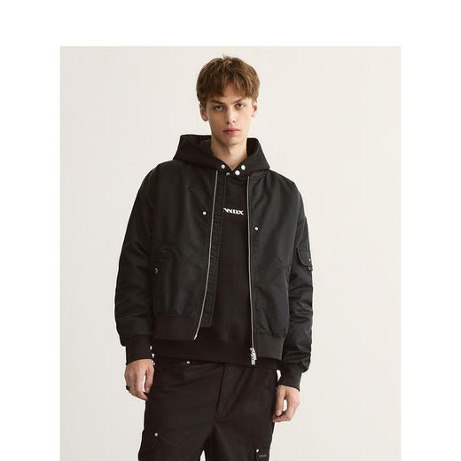 Teenie Weenie小熊男装简约棉服男冬季TNJP24DC04U 商品图1