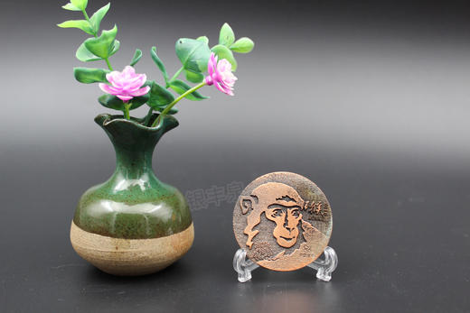 2016猴年生肖护身佛仿古铜章 本命佛：大日如来佛 商品图2