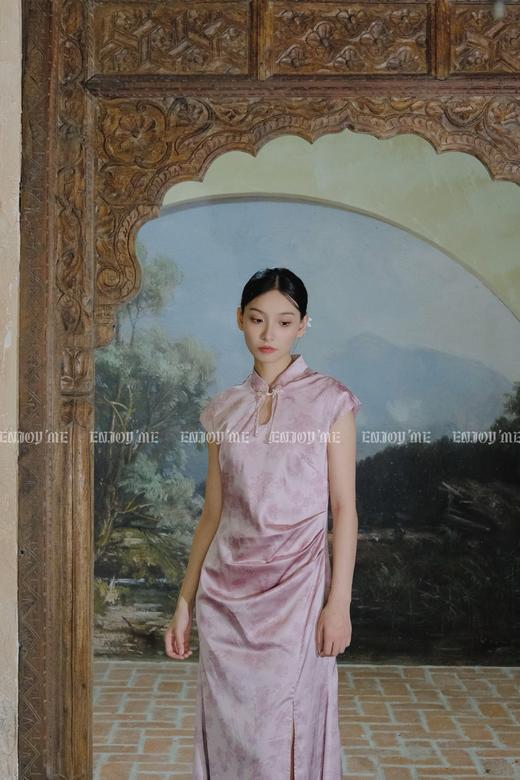 【门店同款】ENJOY夏季云敛-紫罗兰改良旗袍 158746460 商品图5