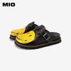 【MIO×SMILEY笑脸联名】米奥秋季包头拖时髦玩趣厚底勃肯鞋M244243411 商品缩略图3