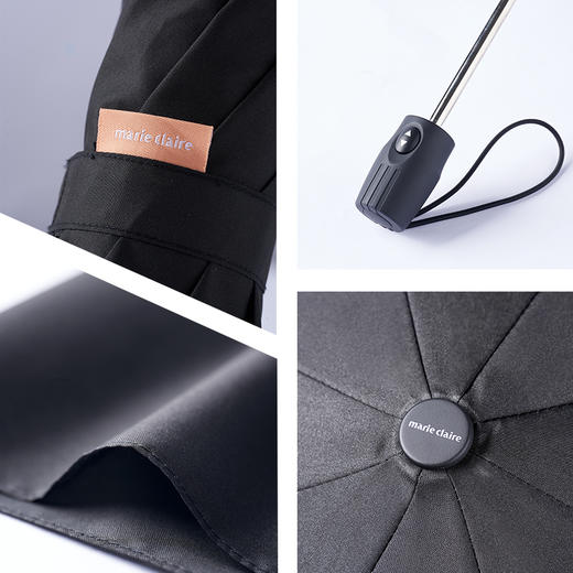法国MC marieclaire男士男生全自动雨伞男折叠伞防雨伞高档商务伞 商品图5