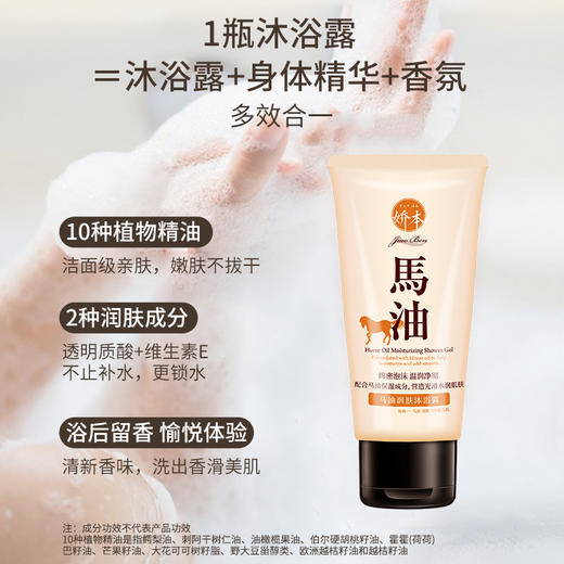 娇本马油洗护沐旅行装（50ml*3） 商品图4
