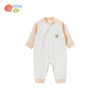 贝贝怡24新款男女宝宝连体衣长袖亲肤秋款透气连体衣爬服撞色宝宝哈衣ZB3DL018 商品缩略图2