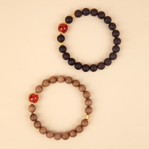 珠事吉祥 原创精品8mm老山檀降真香手串 商品图1