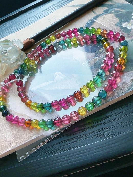 32g 6mm 碧玺手链 商品图3