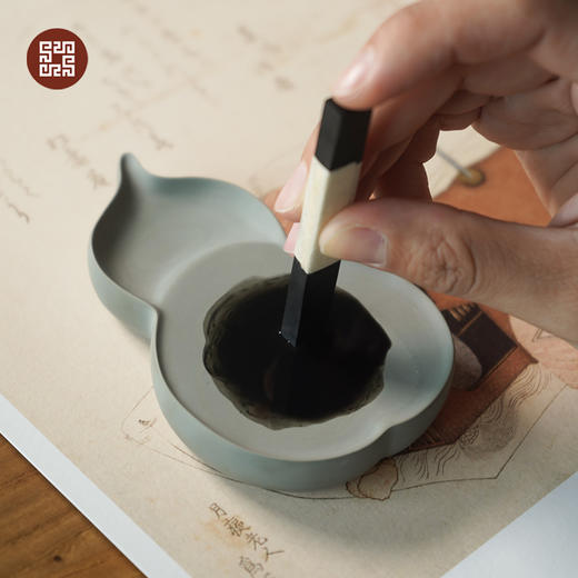 易水砚-葫芦墨碟 商品图3