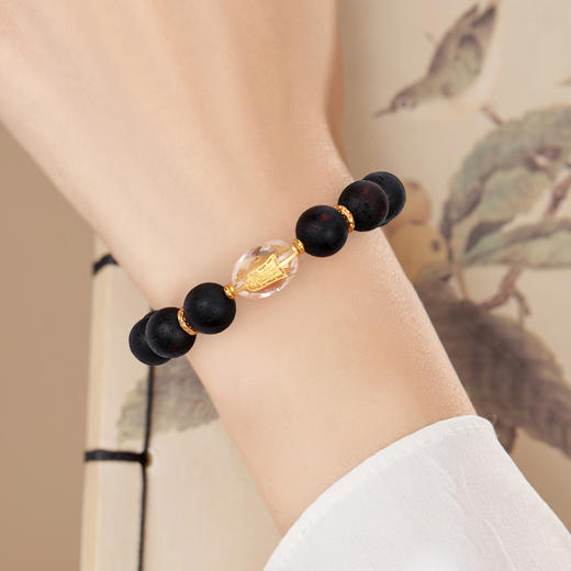 珠事吉祥 原创精品10mm降真香老山檀手串 商品图7