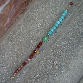 SpoiledBrat Jewelry撞色宝石手链