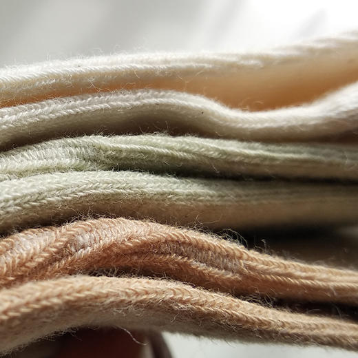 小亘97%棉天然彩棉薄松口袜 春夏薄款男女袜 2双（常规地区满120包邮） 商品图2