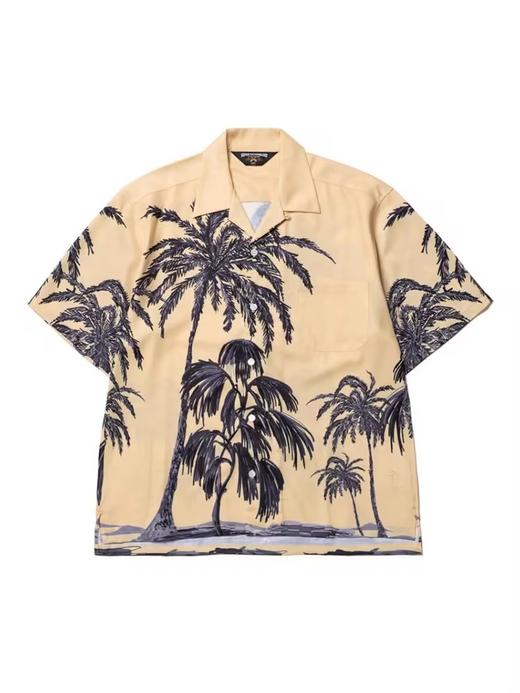 SUPERTOFU(SPTF)/JY-SS24-A015/椰树手绘 对花工艺 ALOHA 夏威夷短袖衬衫 商品图3