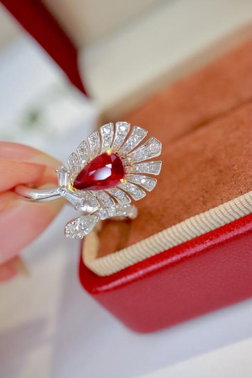 1.01ct 红宝石戒指 商品图0