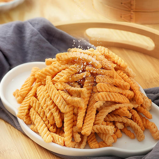 富吃泰国进口虾条虾片休闲零食膨化食品薯条薯片 商品图2