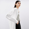 【严选】伊芙丽男友风职场通勤廓形简约百搭衬衫女2024秋装新款舒适小上衣1F7923391 商品缩略图2