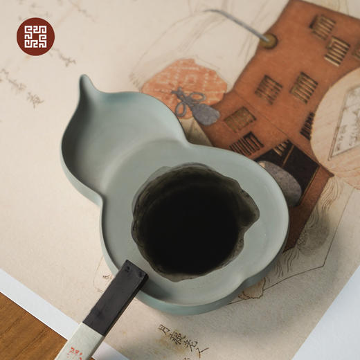 易水砚-葫芦墨碟 商品图2