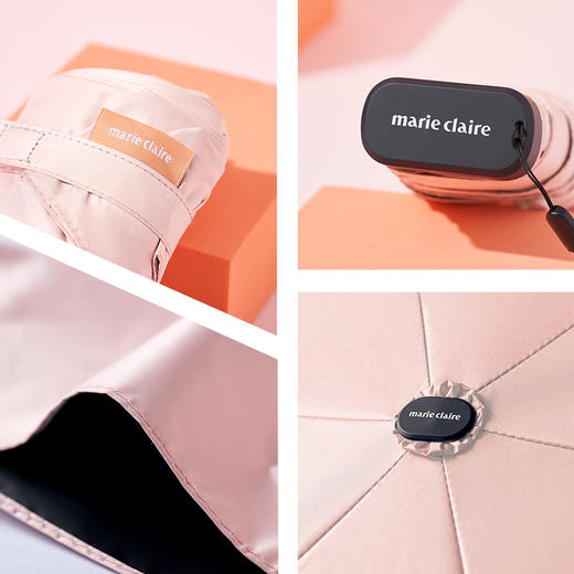 法国MC marieclaire遮阳伞女防晒伞防紫外线太阳伞六折超轻晴雨伞 商品图4