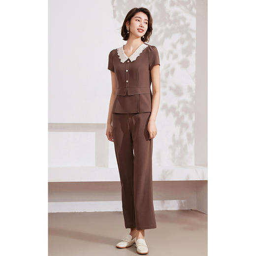 乔万尼桑蚕丝衬衫重磅28mm真丝夏新款优雅EM2C805 商品图1