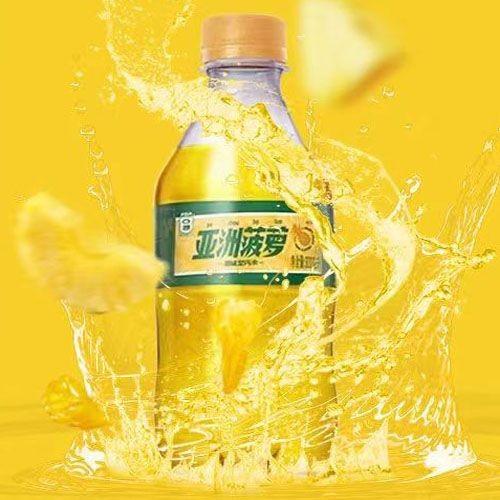 亚洲菠萝果味型汽水300ml*12瓶 商品图0