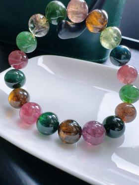 41.6g 11.2mm 碧玺手链